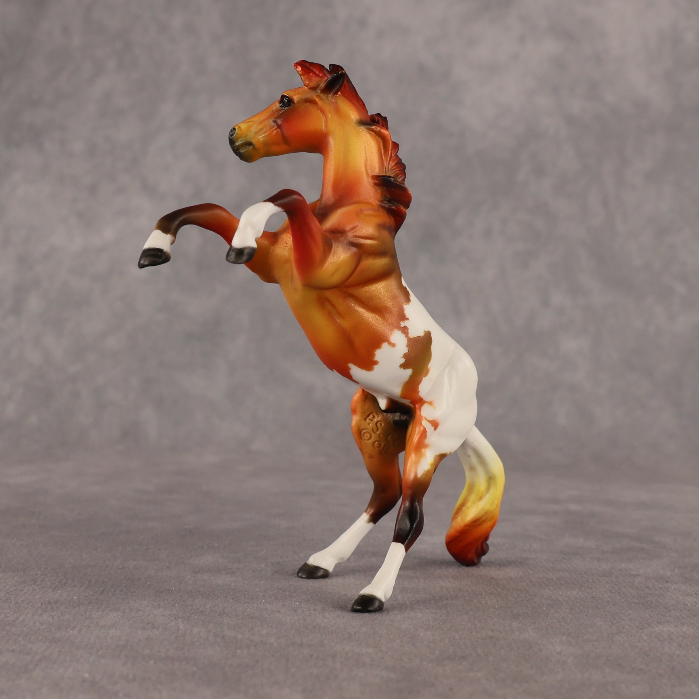 A Flocky In The Sun OOAK Chip Mustang by Dawn Quick EQ26