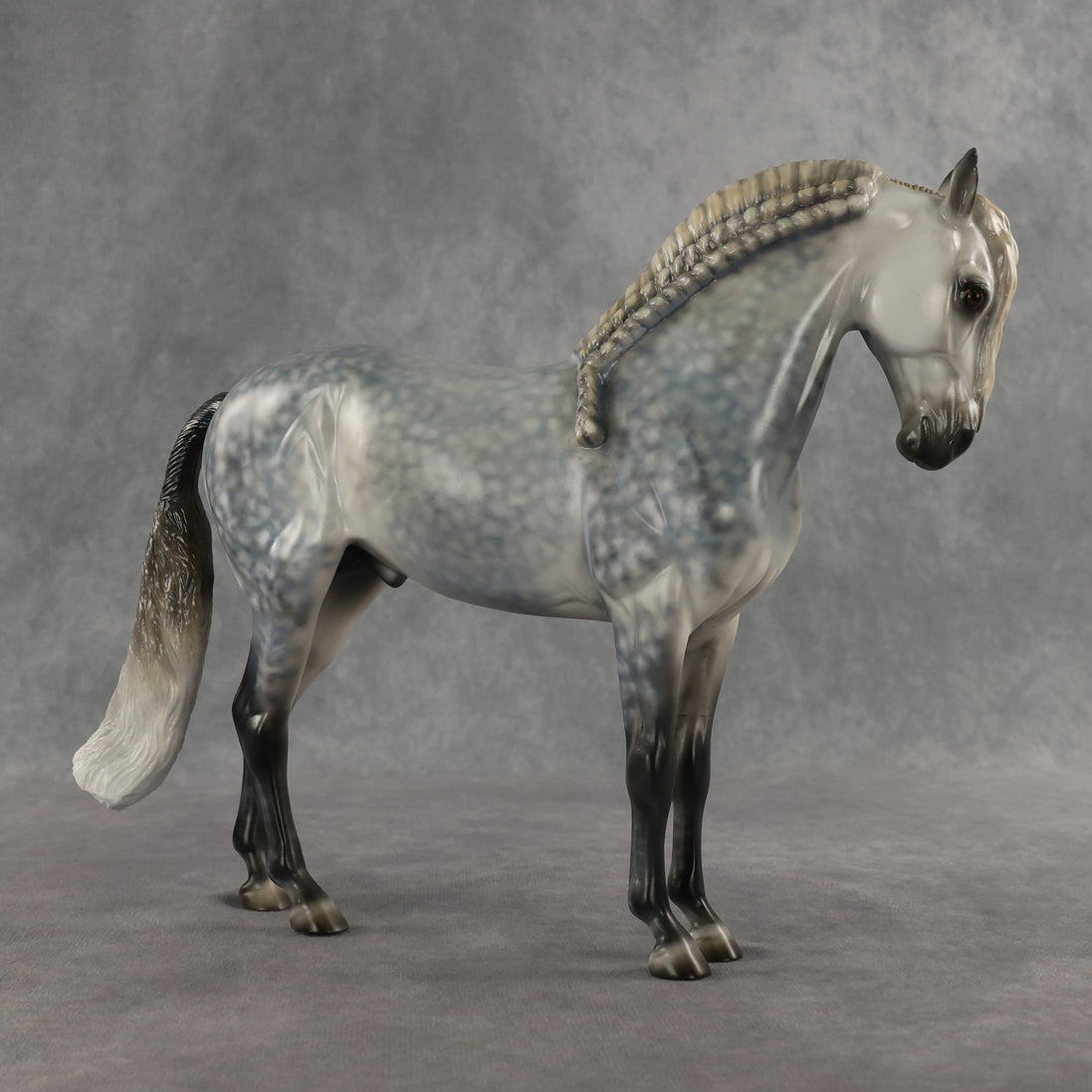 Abedul Blanco OOAK FCM Andalusian by Mindy Berg & Melanie Miller GS26