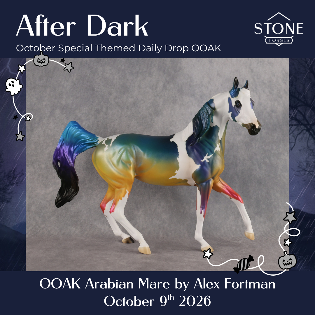 After Dark OOAK Arabian Mare by Alex Fortman DDOOAKs26