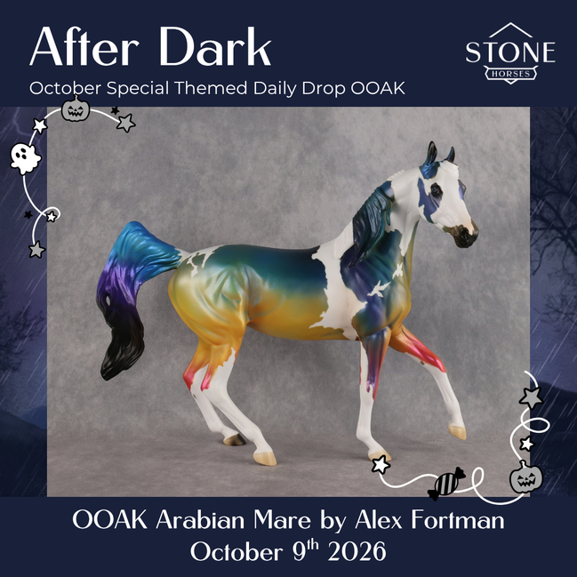 After Dark OOAK Arabian Mare by Alex Fortman DDOOAKs26