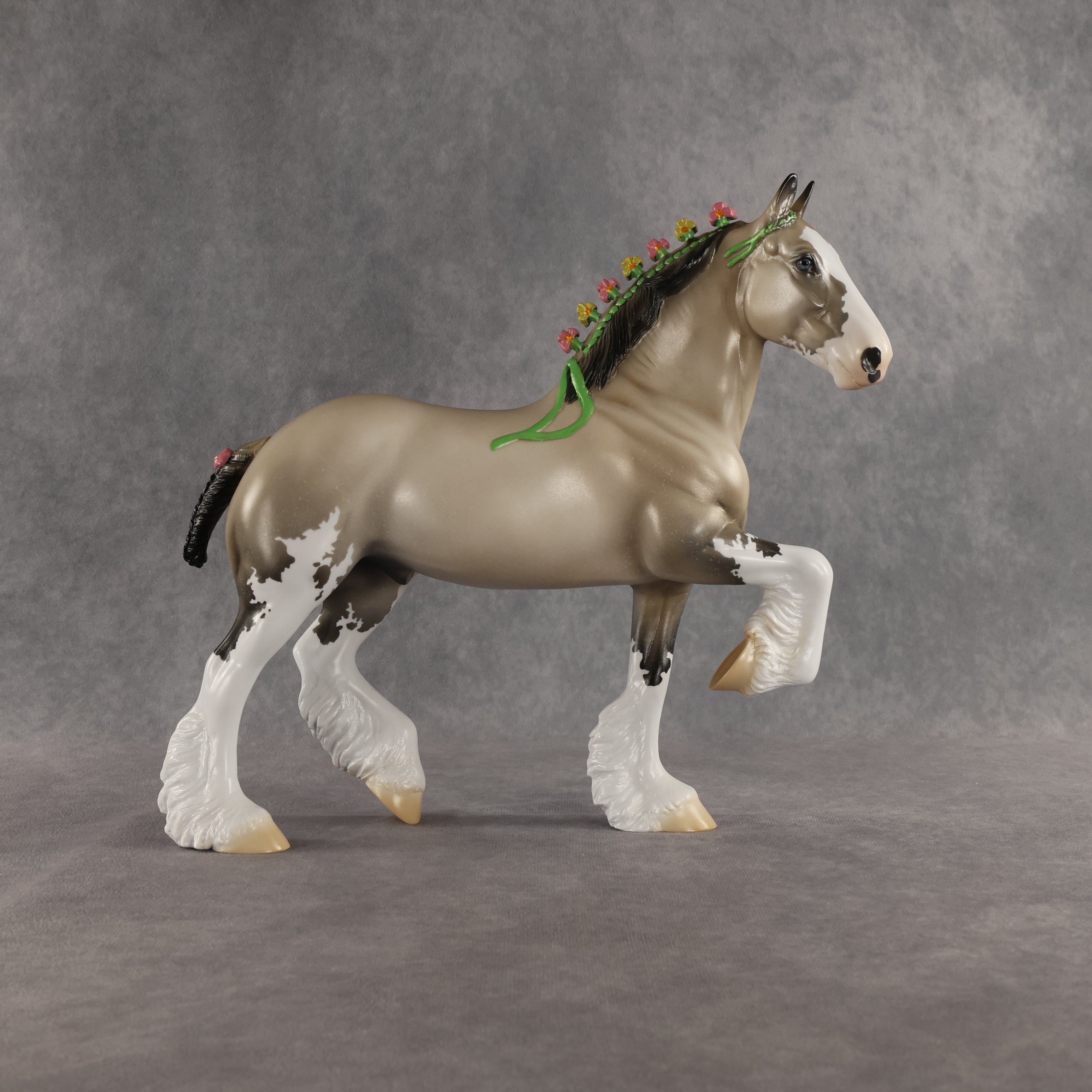Algernon OOAK FCM Trotting Drafter by Jess Hamill SHCF26