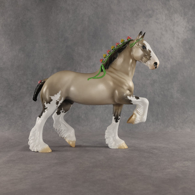 Algernon OOAK FCM Trotting Drafter by Jess Hamill SHCF26