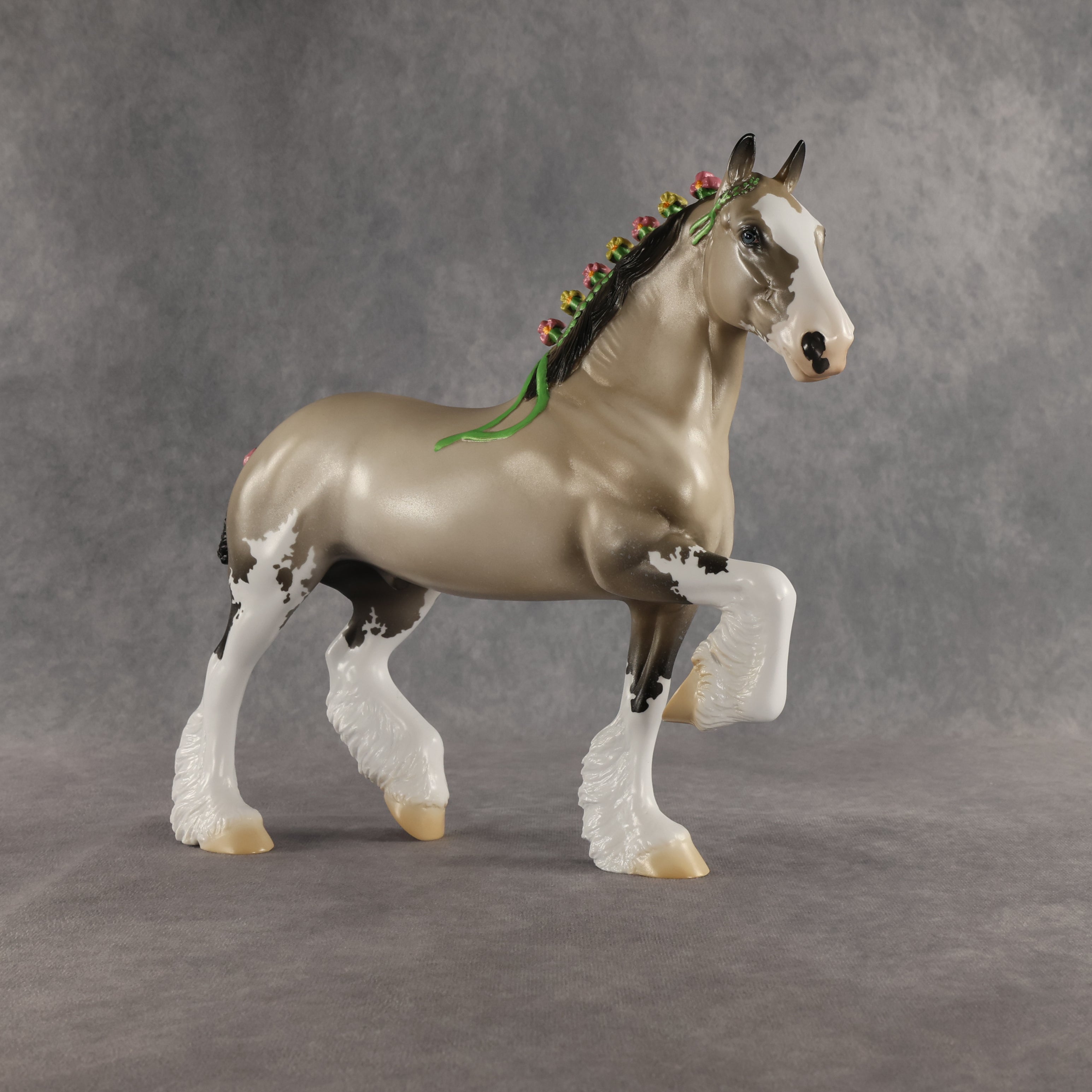 Algernon OOAK FCM Trotting Drafter by Jess Hamill SHCF26