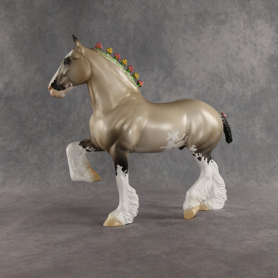 Algernon OOAK FCM Trotting Drafter by Jess Hamill SHCF26