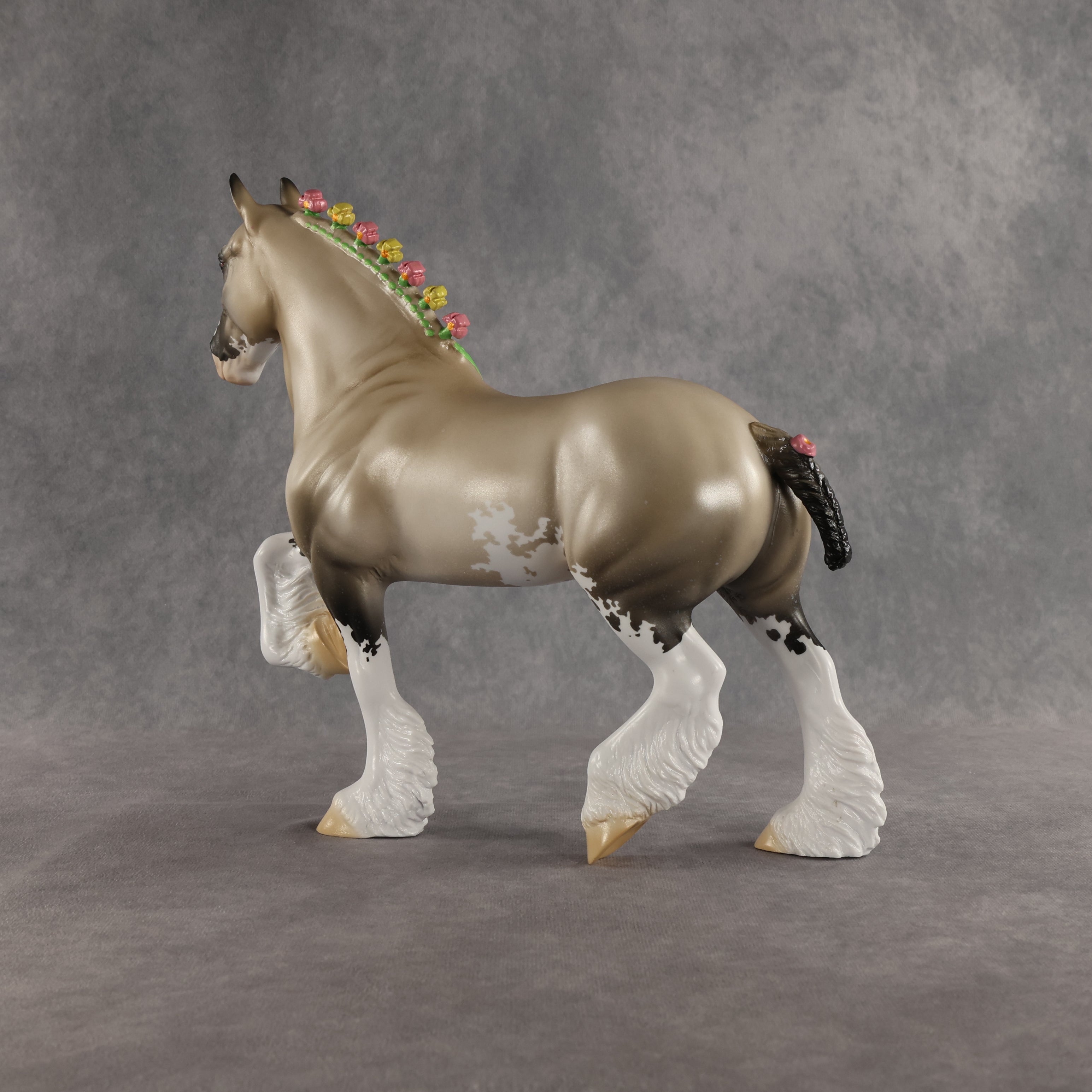 Algernon OOAK FCM Trotting Drafter by Jess Hamill SHCF26