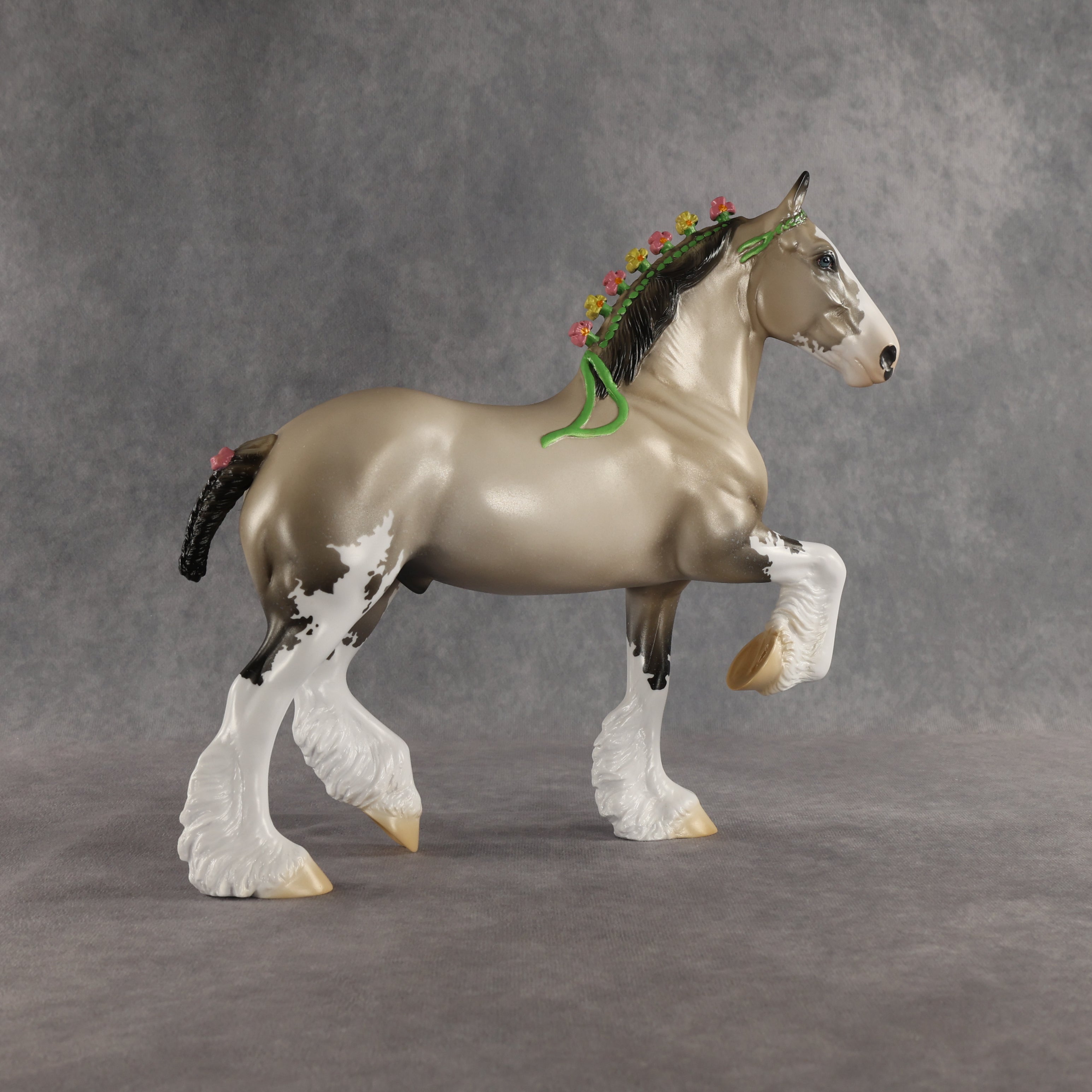 Algernon OOAK FCM Trotting Drafter by Jess Hamill SHCF26