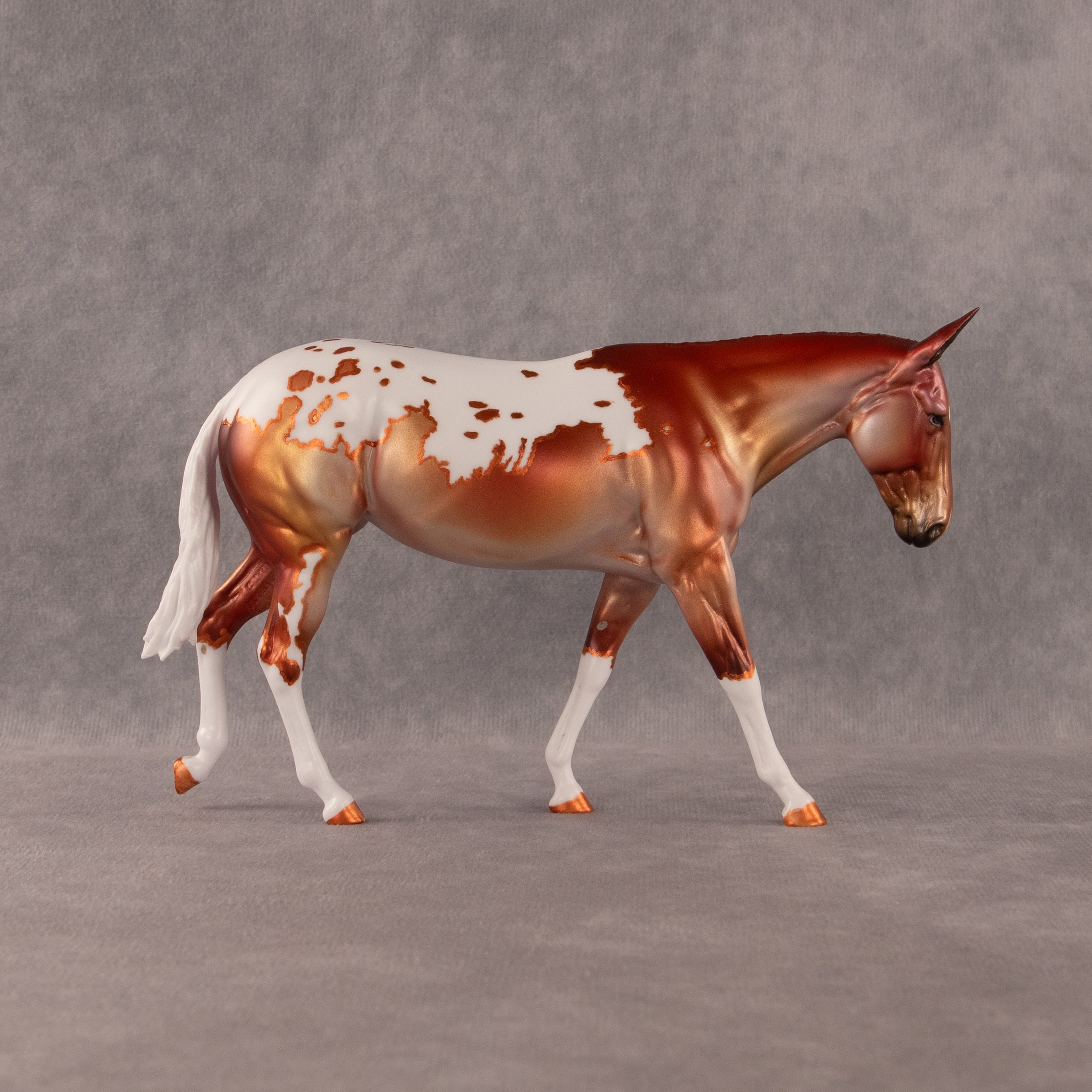 All Quiet On The Western Flock OOAK Pebble Mule  by Dawn Quick EQ26