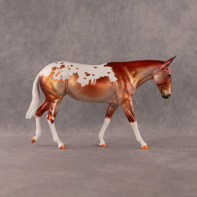 All Quiet On The Western Flock OOAK Pebble Mule  by Dawn Quick EQ26