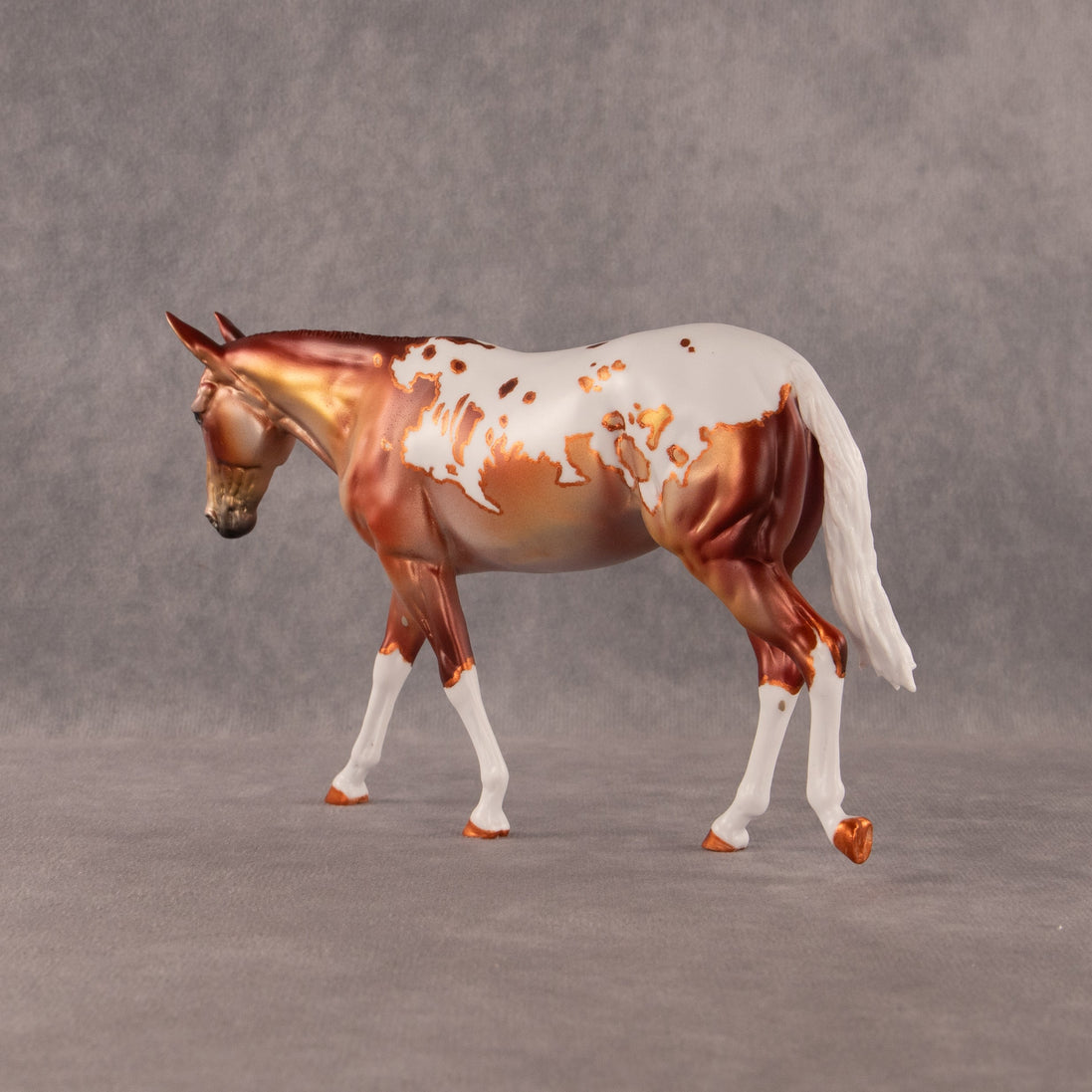 All Quiet On The Western Flock OOAK Pebble Mule  by Dawn Quick EQ26