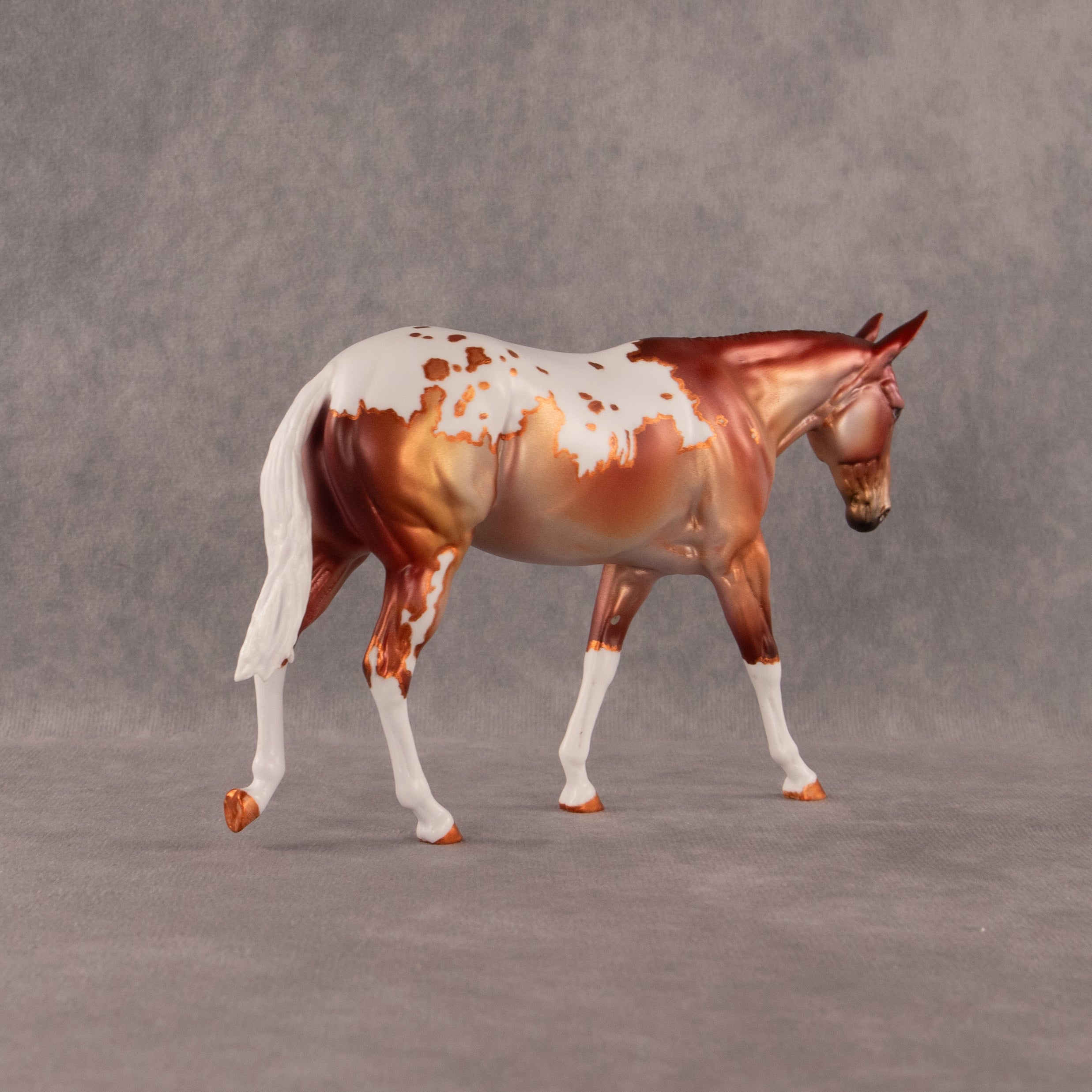 All Quiet On The Western Flock OOAK Pebble Mule  by Dawn Quick EQ26