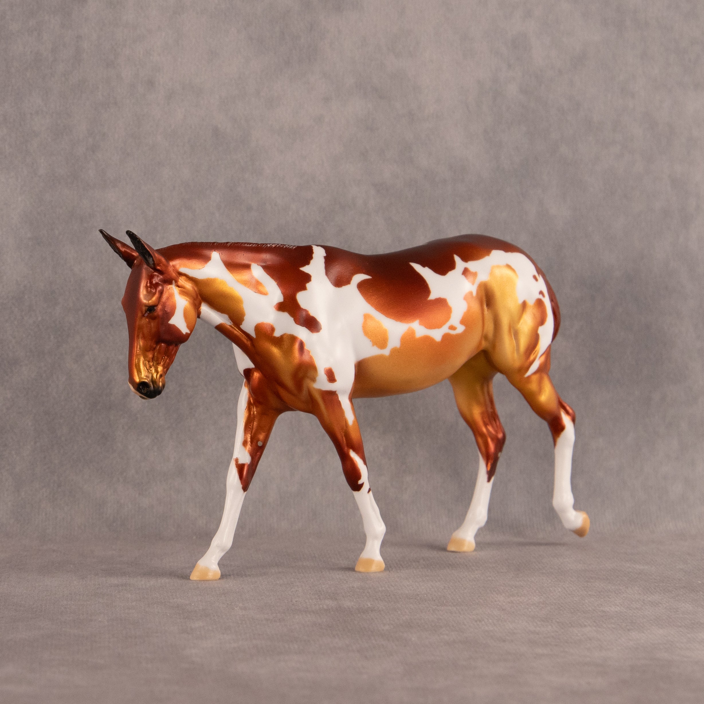 An Abundance of Flocks OOAK FCM Pebble Mule  by Dawn Quick EQ26
