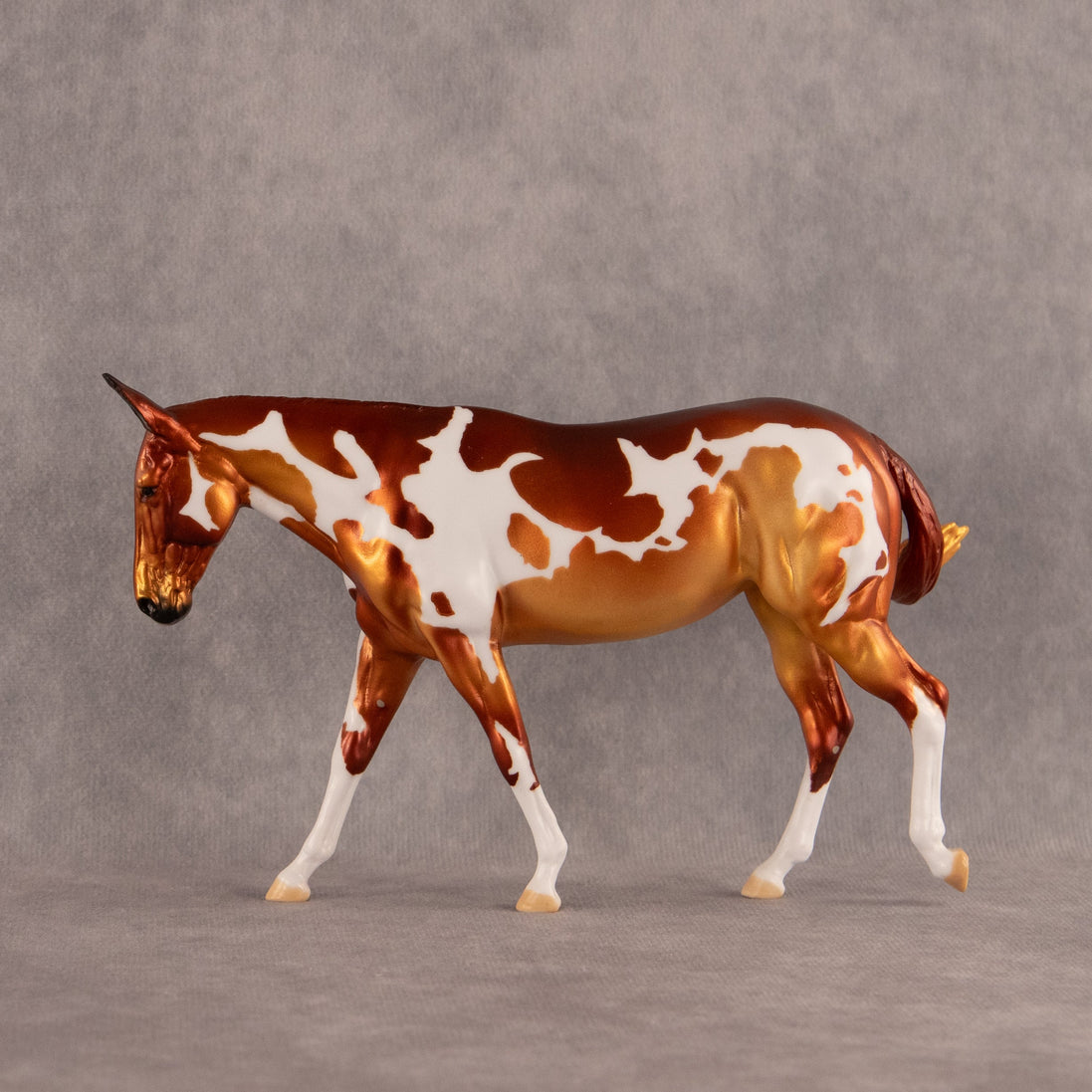 An Abundance of Flocks OOAK FCM Pebble Mule  by Dawn Quick EQ26