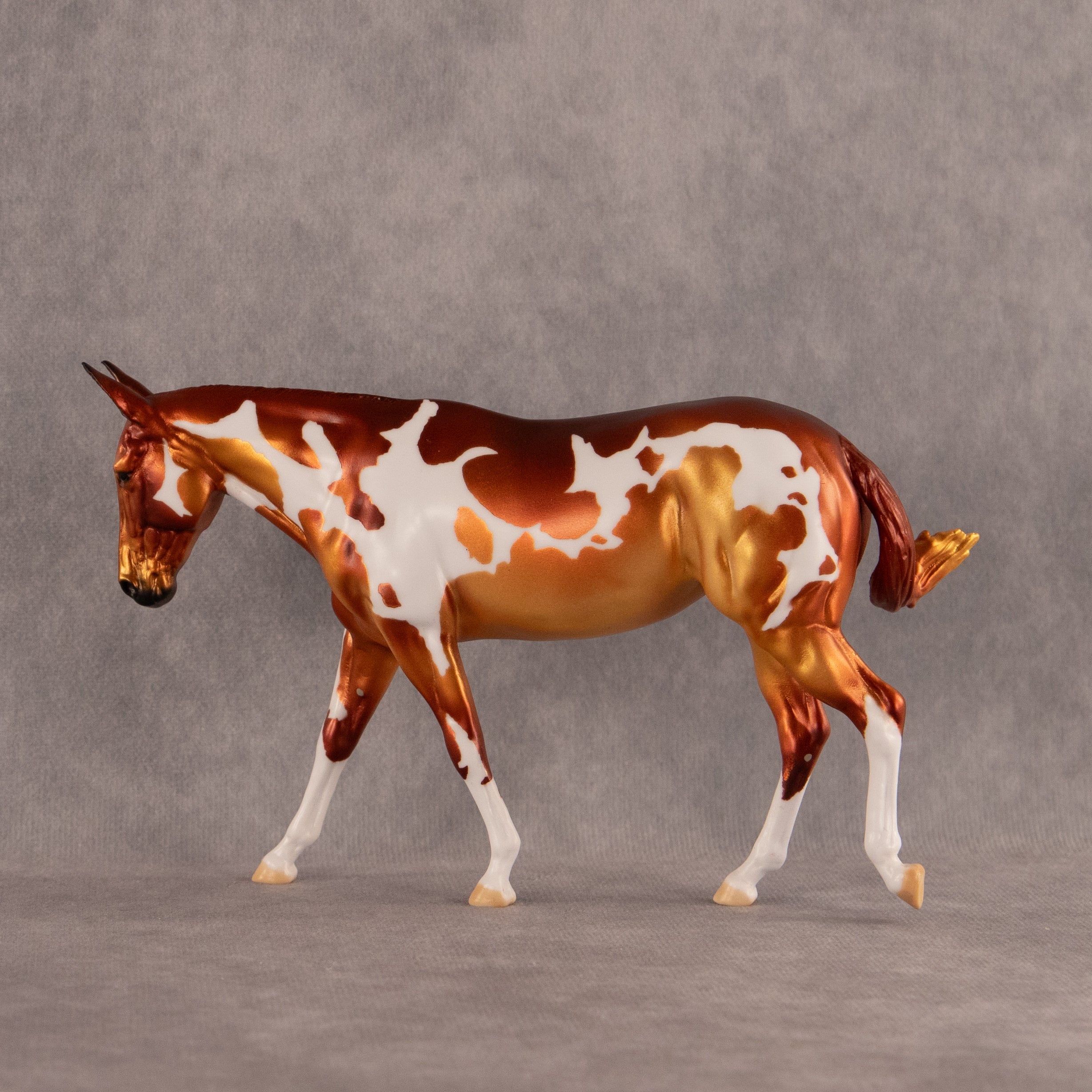 An Abundance of Flocks OOAK FCM Pebble Mule  by Dawn Quick EQ26