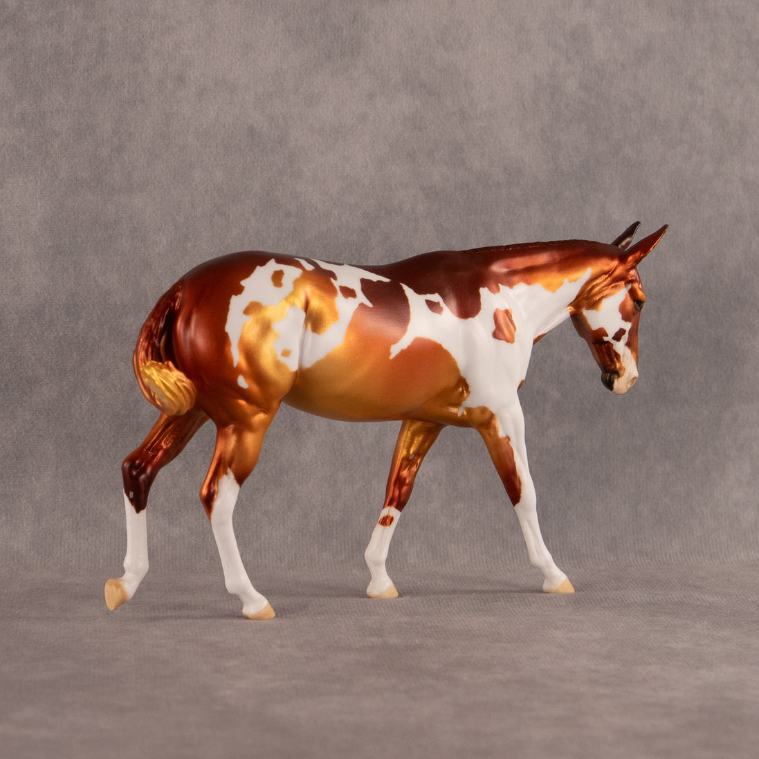 An Abundance of Flocks OOAK FCM Pebble Mule  by Dawn Quick EQ26