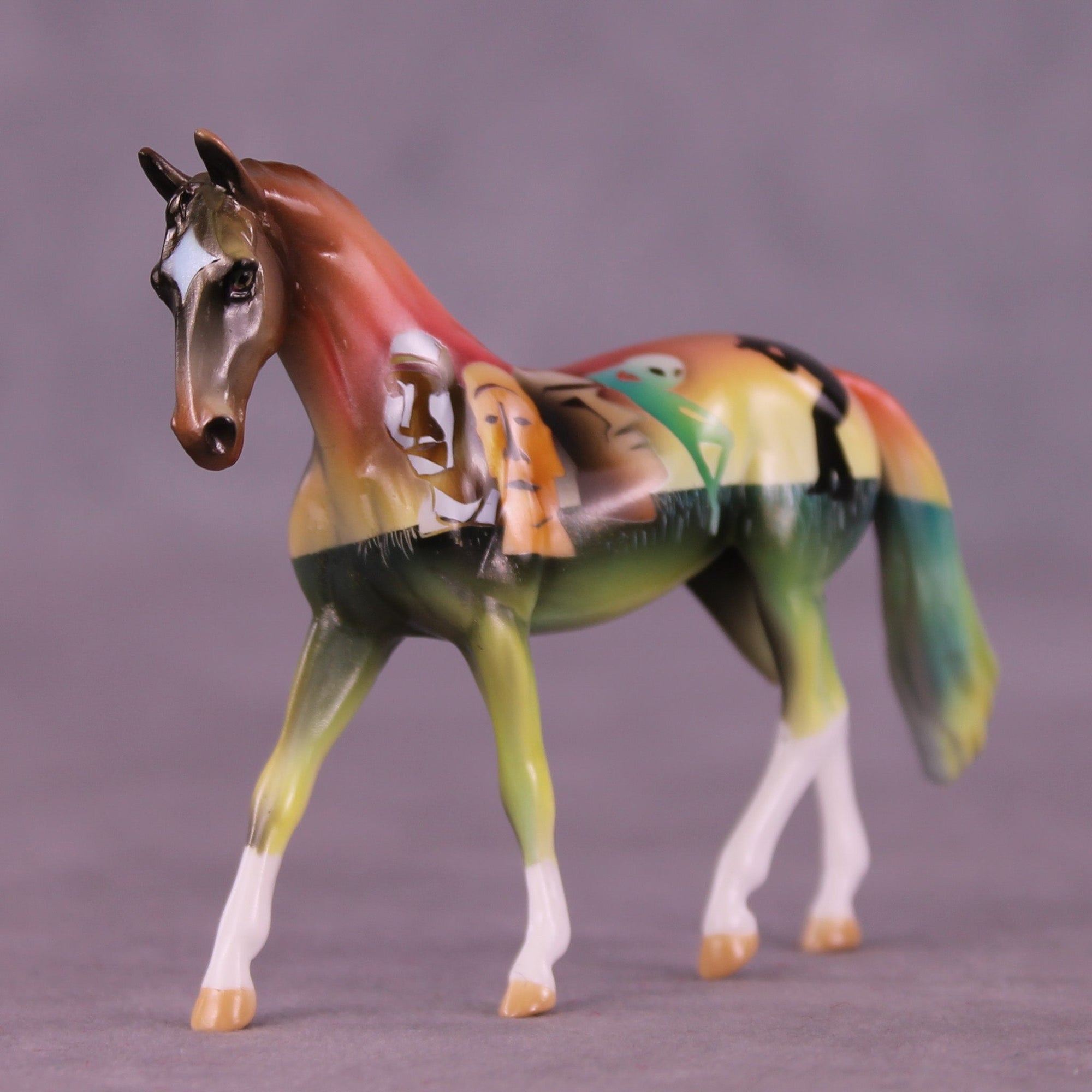 Ancestral Aliens  OOAK Chip Warmblood by Kike (Enrique) Duarte MM25 Group D