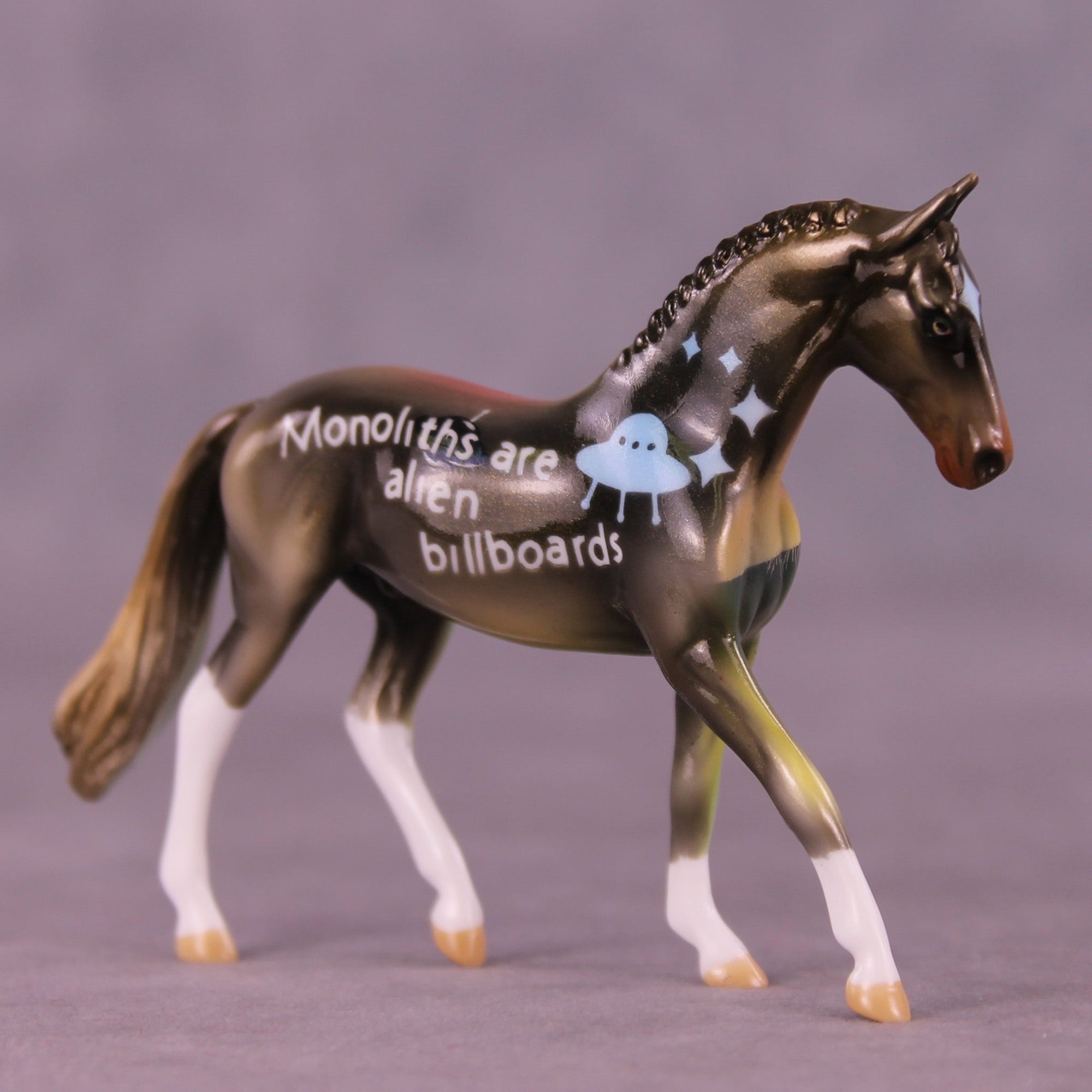 Ancestral Aliens  OOAK Chip Warmblood by Kike (Enrique) Duarte MM25 Group D