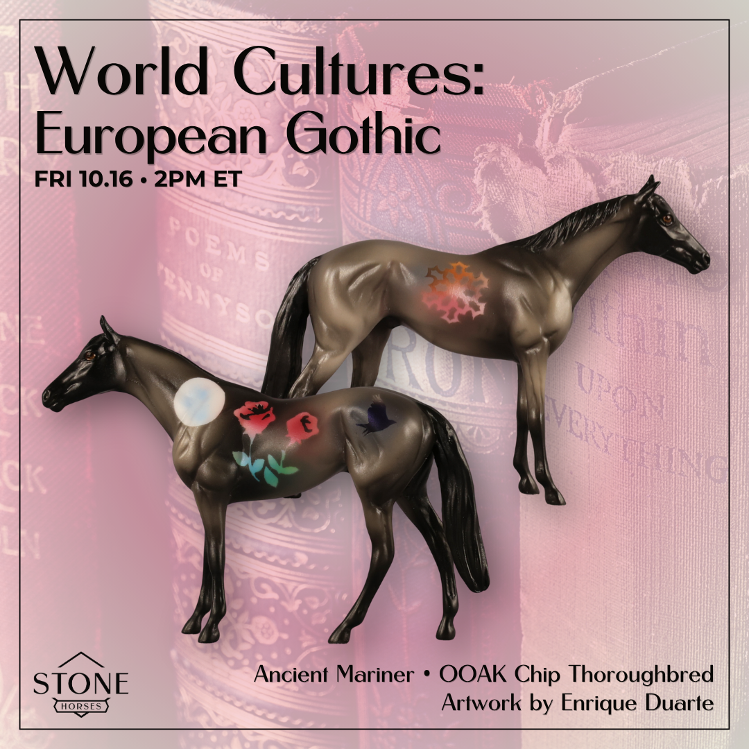 Ancient Mariner OOAK Chip Thoroughbred by Enrique Duarte WC26