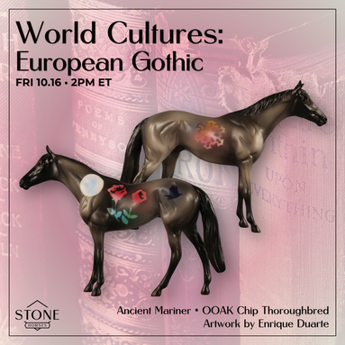 Ancient Mariner OOAK Chip Thoroughbred by Enrique Duarte WC26