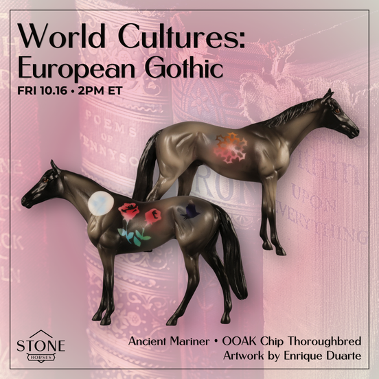 Ancient Mariner OOAK Chip Thoroughbred by Enrique Duarte WC26