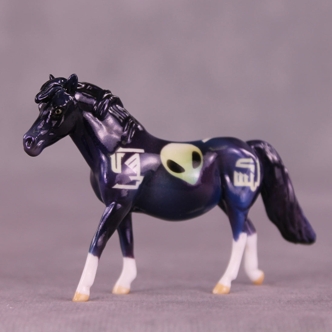 Andromedan Visitor OOAK Chip Pony by Kike (Enrique) Duarte MM25 Group A
