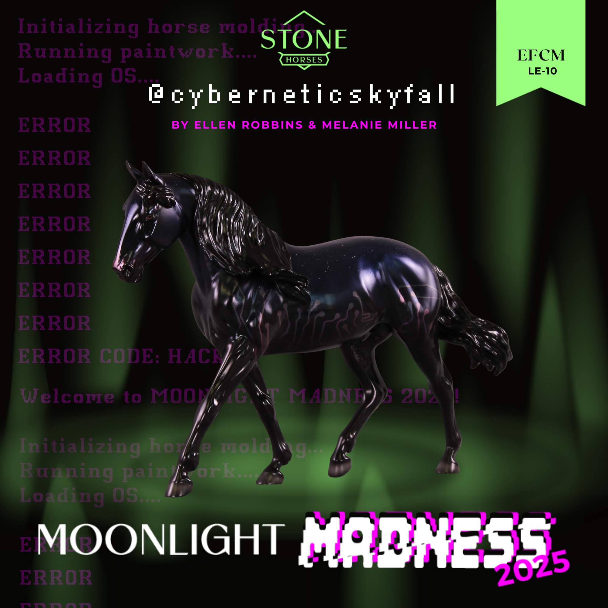 @cyberneticskyfall LE-10 EFCM Irish Draught by Ellen Robbins MM25