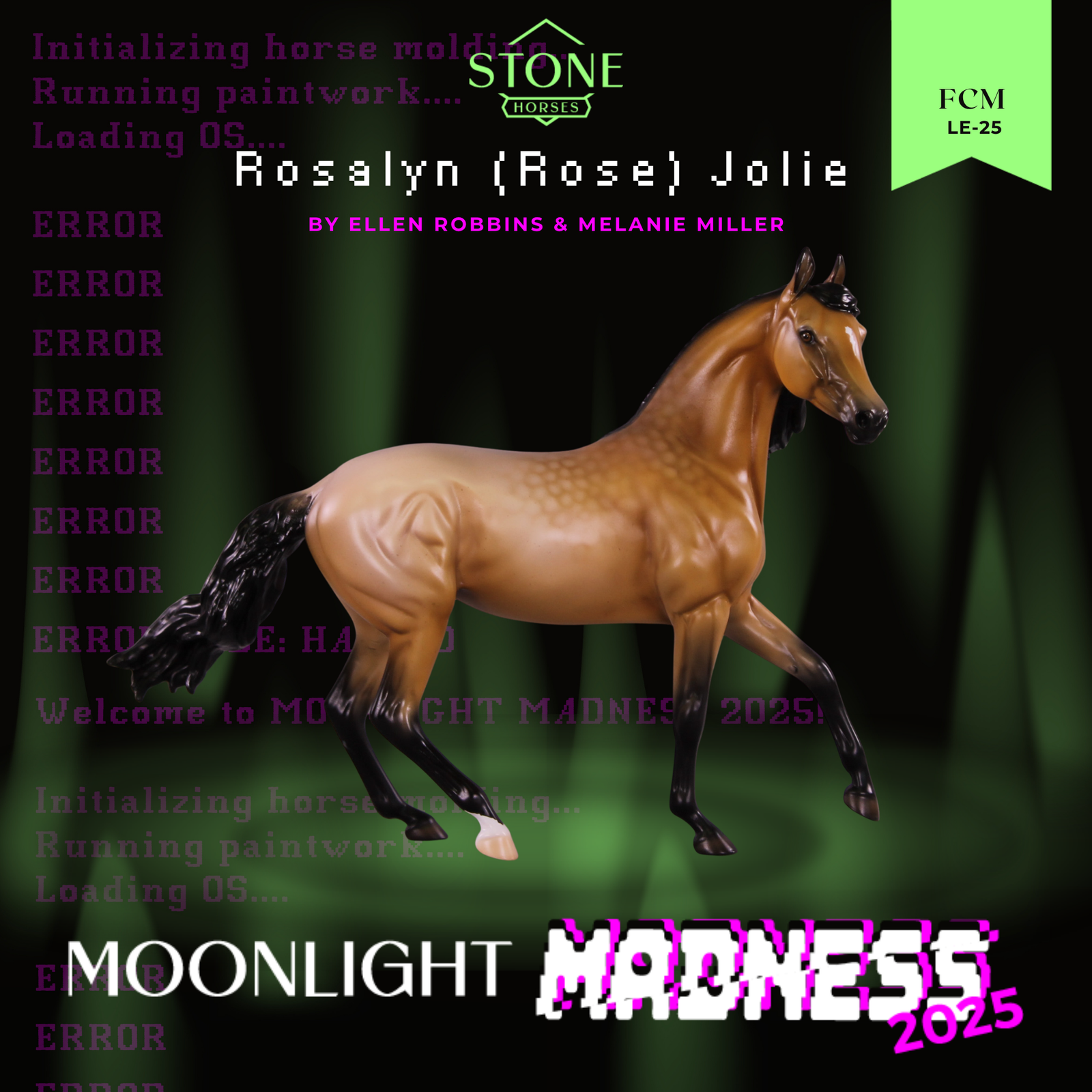 Rosalyn (Rosie) Jolie LE-25 FCM Arabian Mare by Ellen Robbins MM25