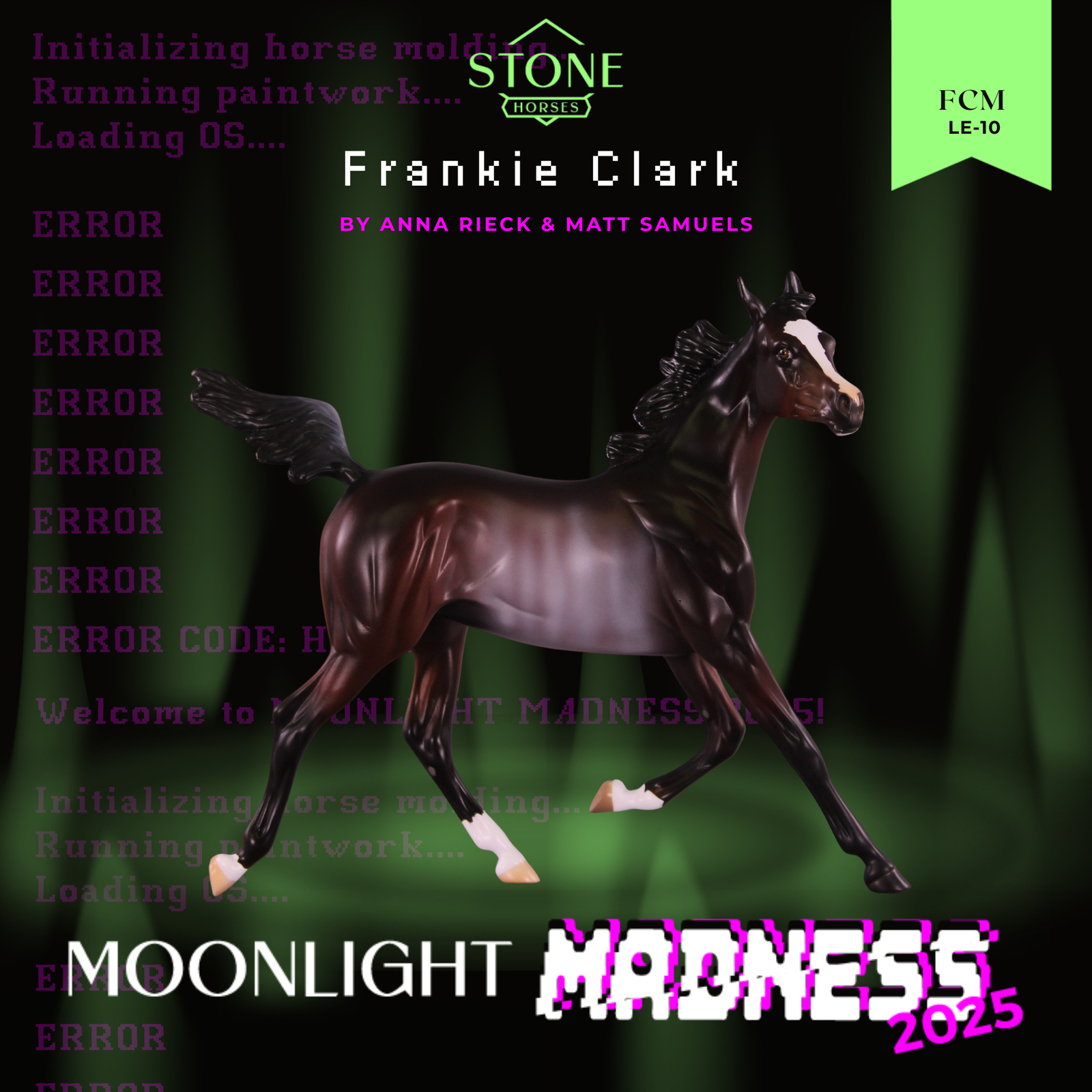 Frankie Clark LE-10 FCM Arabian Yearling by Anna Rieck MM25