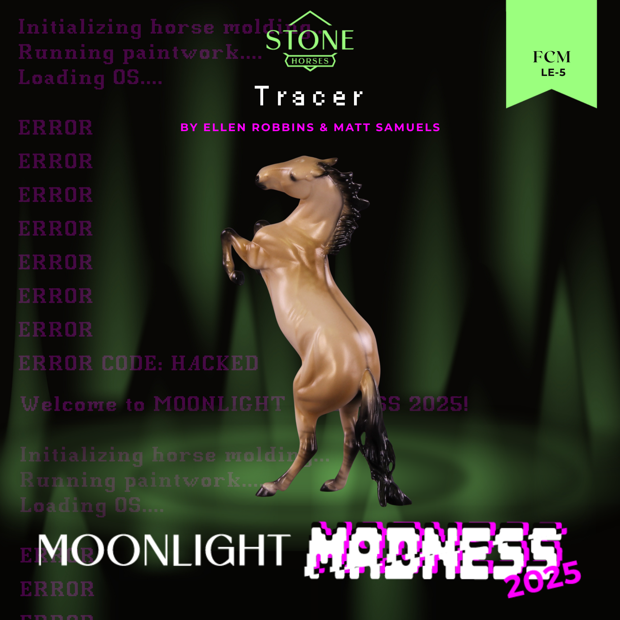 Tracer LE-5 FCM Pebble Mustang by Ellen Robbins MM25