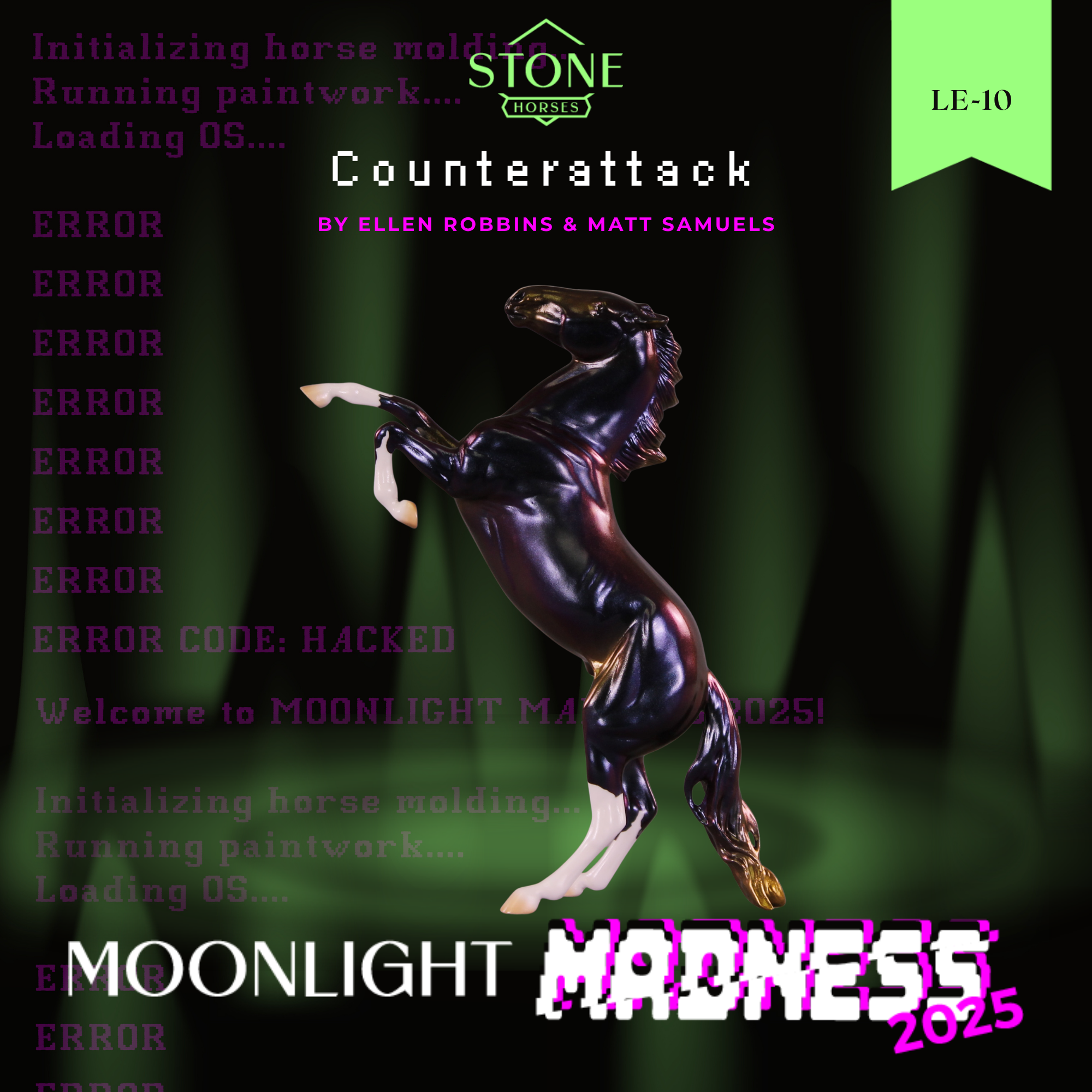 Counterattack LE-10 Pebble Mustang by Ellen Robbins MM25