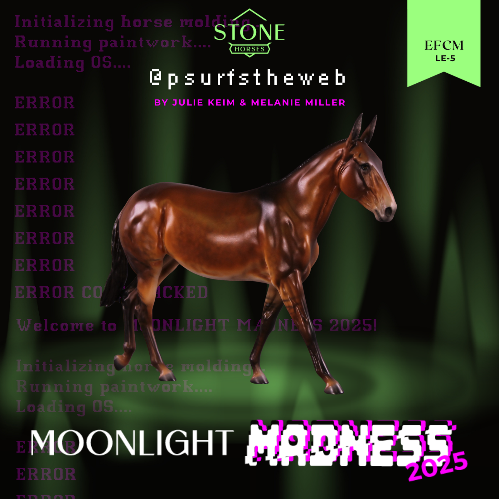 @psurfstheweb LE-5 EFCM Large Mule by Julie Keim MM25