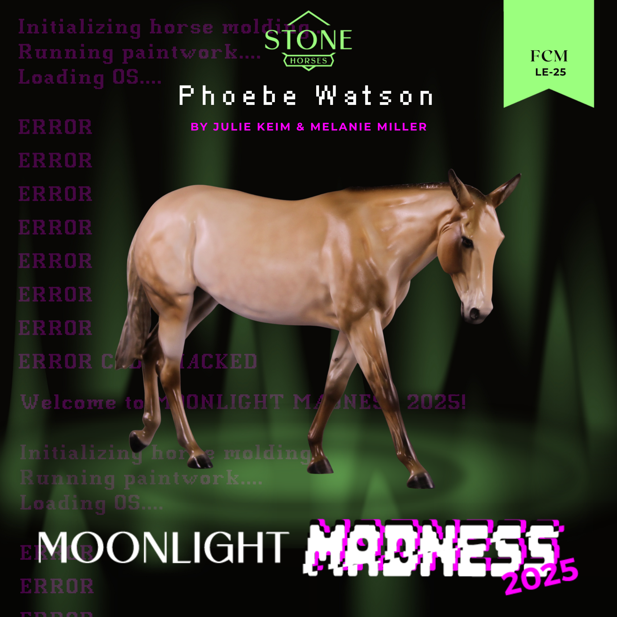 Phoebe Watson LE-25 FCM Large Mule by Julie Keim MM25