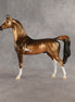 Antique Bronze Sorrow OOAK Arabian Stallion by Alex Fortman SHCF26