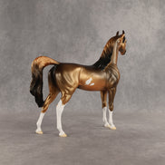 Antique Bronze Sorrow OOAK Arabian Stallion by Alex Fortman SHCF26
