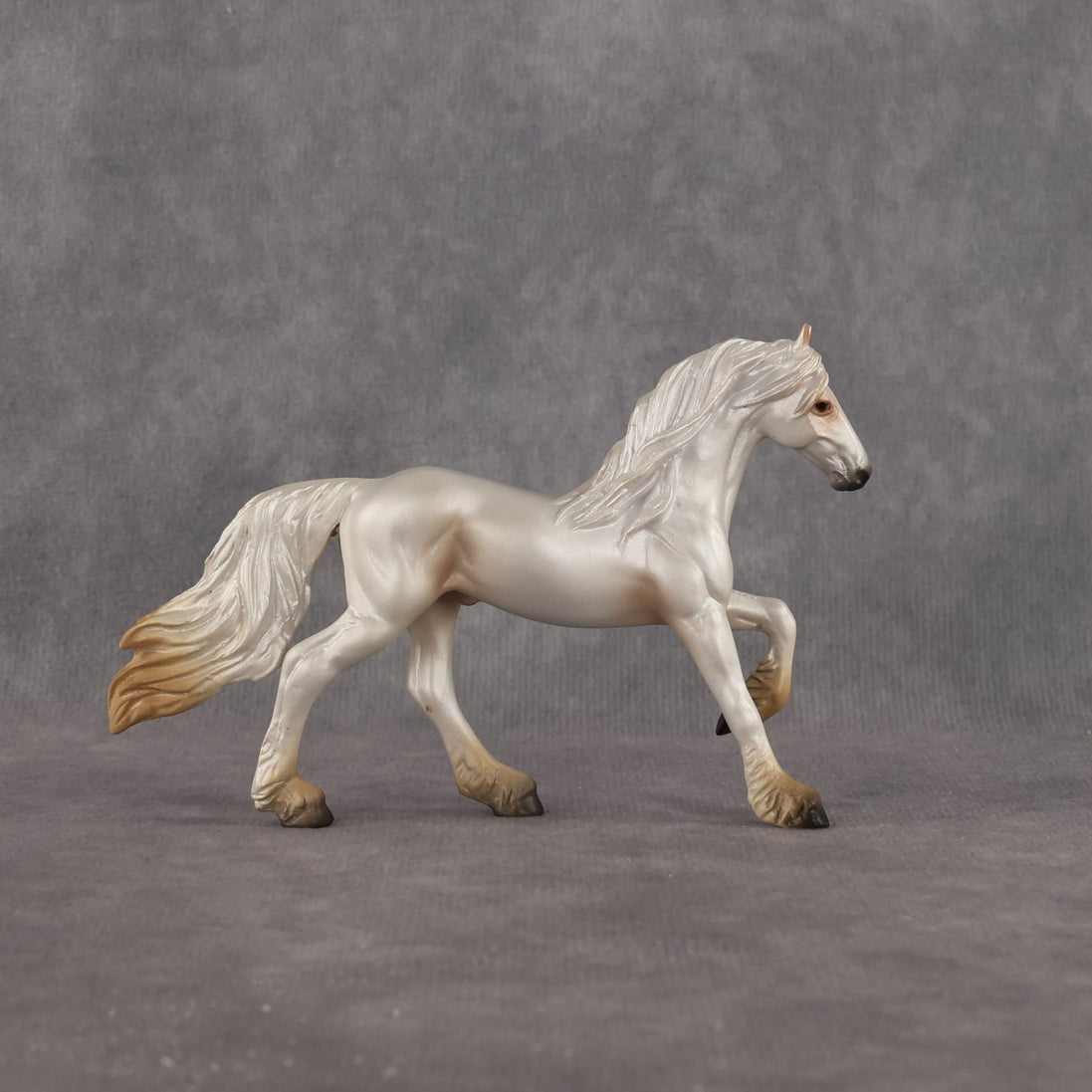 Answer the Call OOAK Chip Friesian by Alex Fortman LHS26