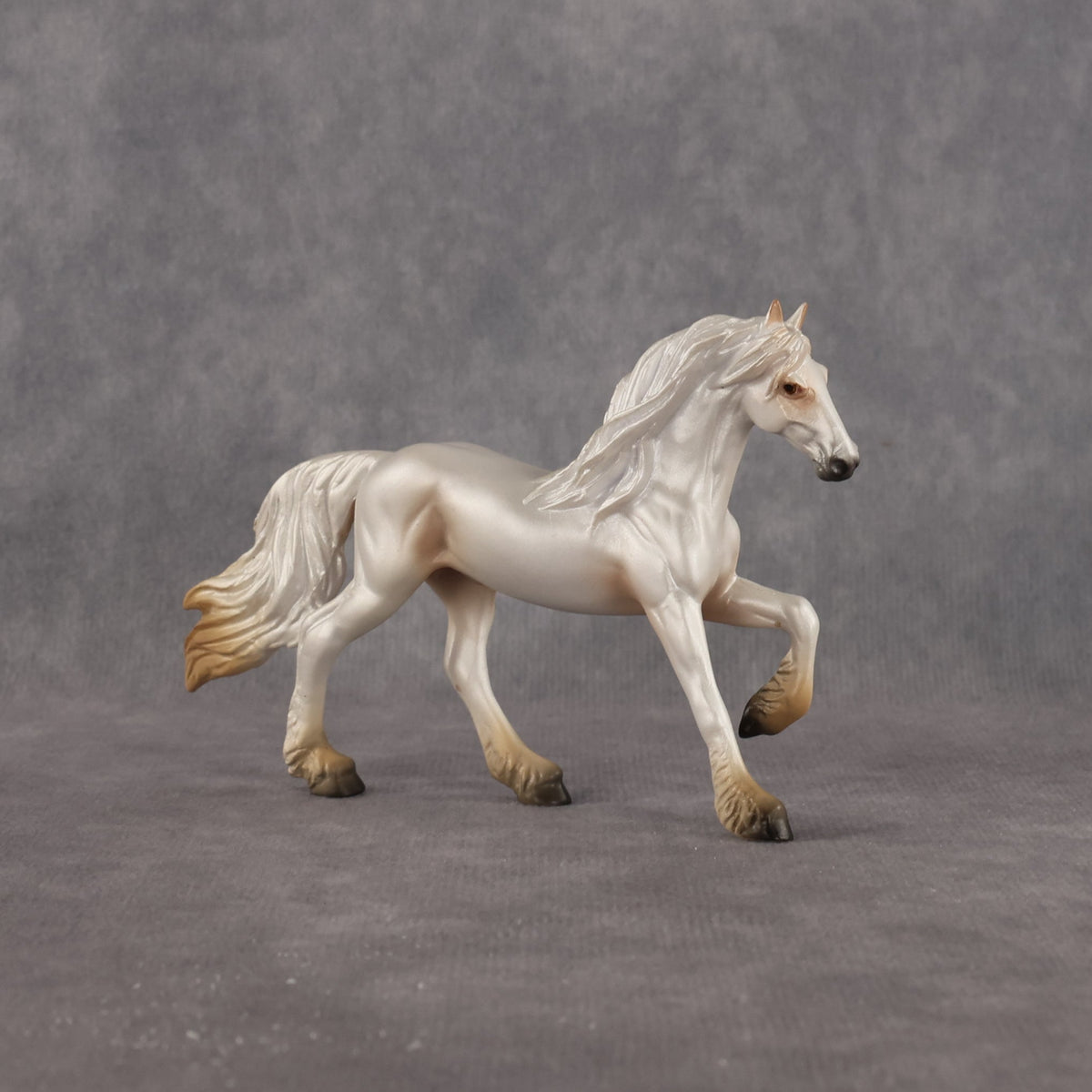 Answer the Call OOAK Chip Friesian by Alex Fortman LHS26