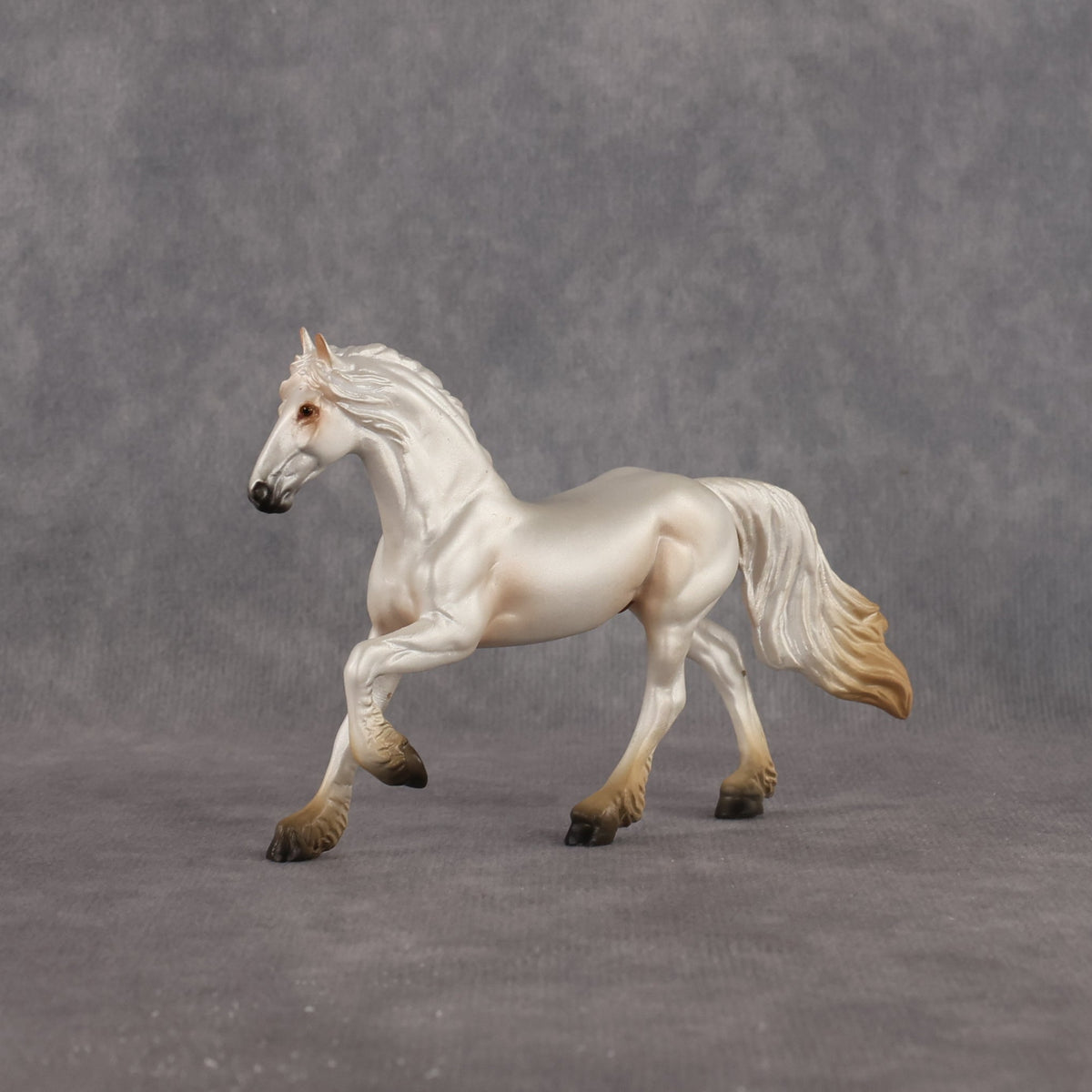 Answer the Call OOAK Chip Friesian by Alex Fortman LHS26