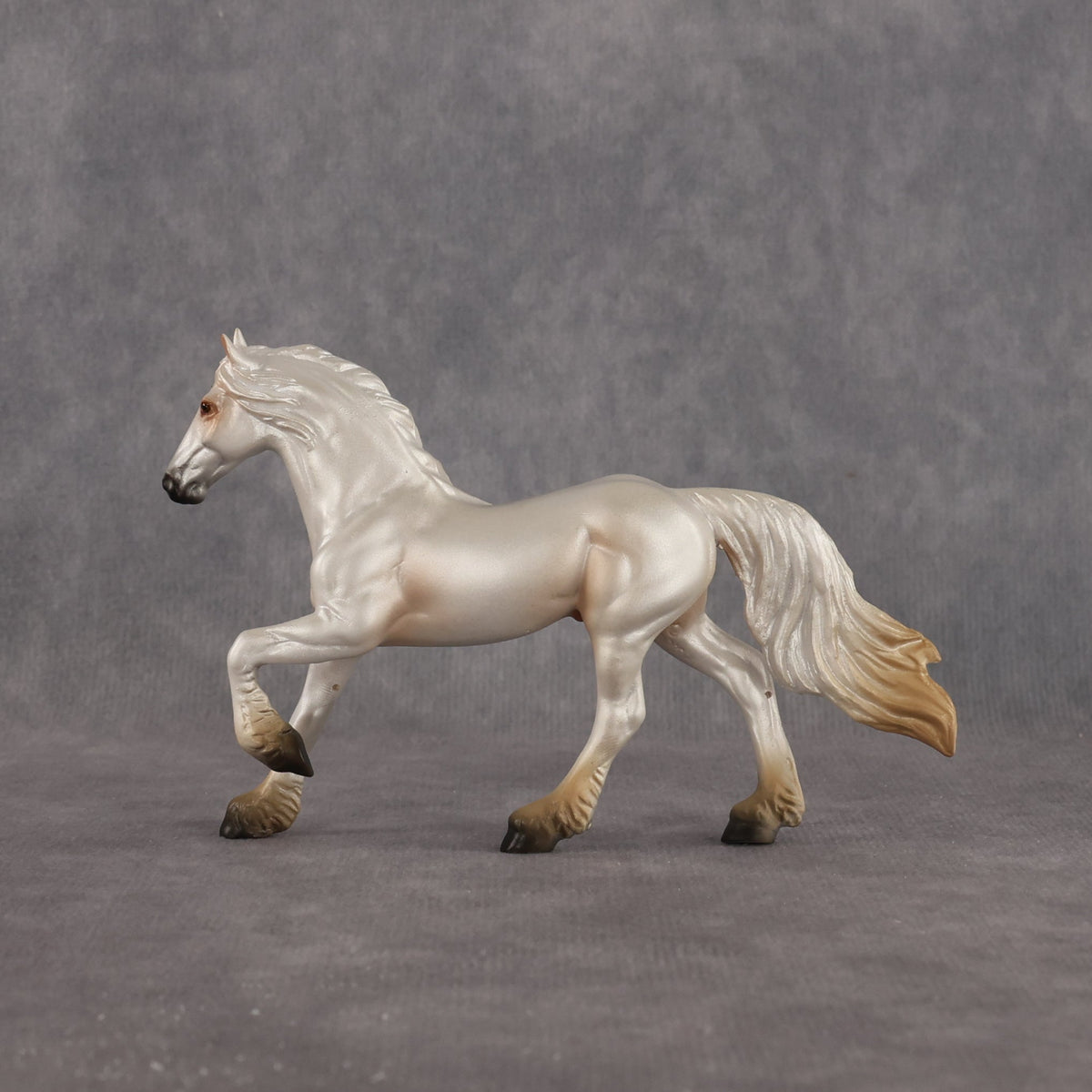 Answer the Call OOAK Chip Friesian by Alex Fortman LHS26
