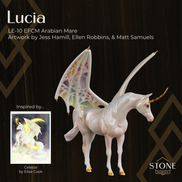 Lucia LE-10 EFCM Pebble Arabian Mare by Ellen Robbins, Jess Hamill, & Matt Samuels EQ26
