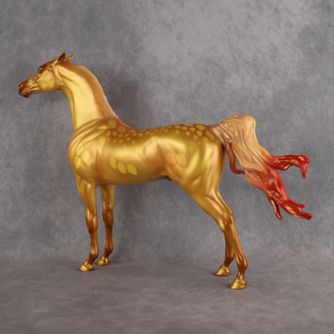 Whimsy's Dragon OOAK FCM Arabian Stallion by Kristen & Rori AH26