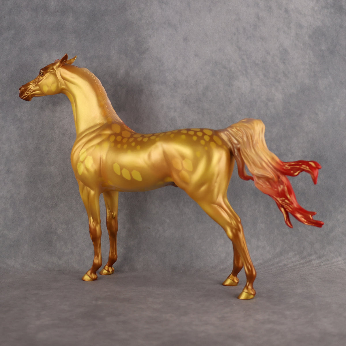 Whimsy's Dragon OOAK FCM Arabian Stallion by Kristen & Rori AH26