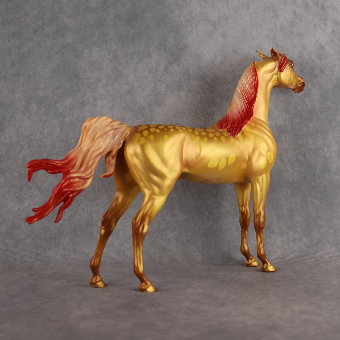 Whimsy's Dragon OOAK FCM Arabian Stallion by Kristen & Rori AH26