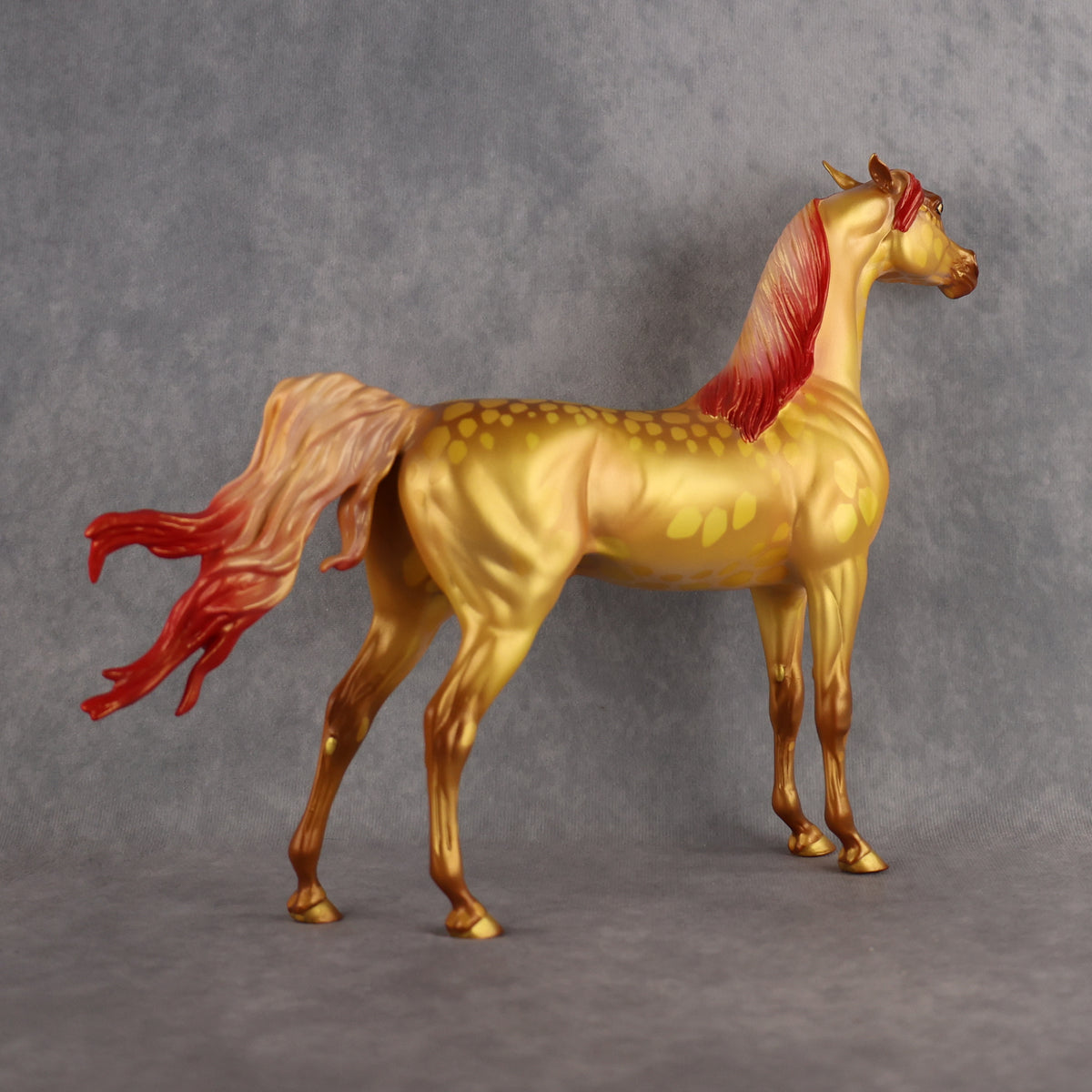 Whimsy's Dragon OOAK FCM Arabian Stallion by Kristen & Rori AH26