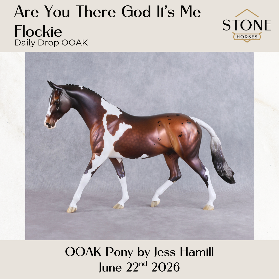 Are You There God It's Me Flockie OOAK Pony by Jess Hamill DDOOAKs26