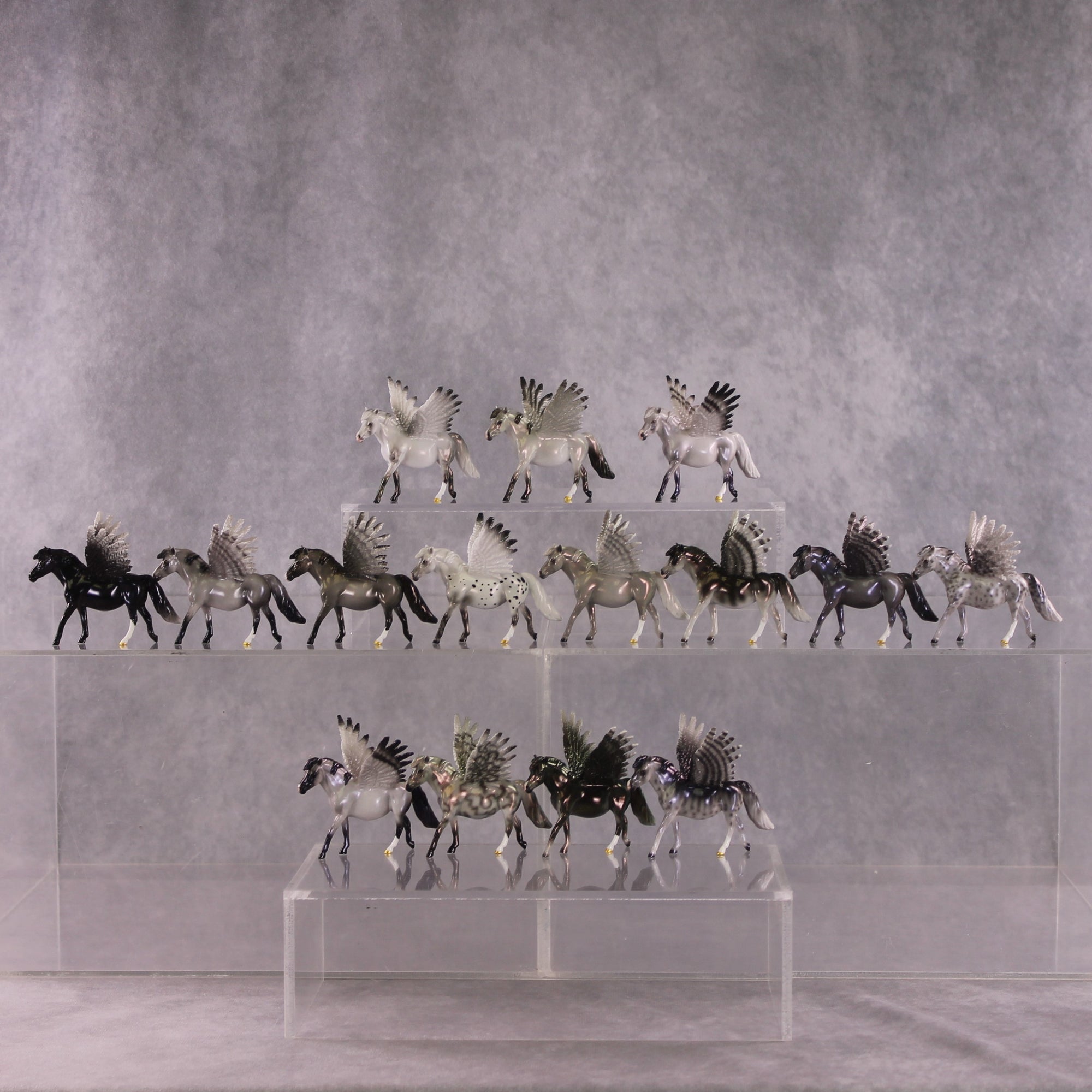 "Ariel" Pony Pegasus Chip OOAK Grab Bag - Painted By Ellen Robbins CL25