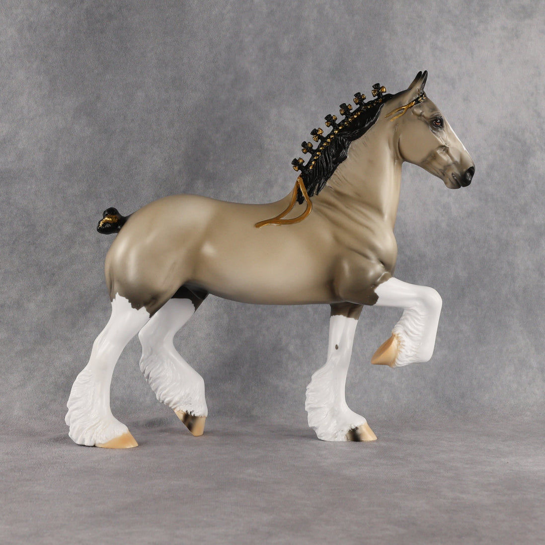Ashen Willow OOAK Trotting Drafter by Alex Fortman EQ26