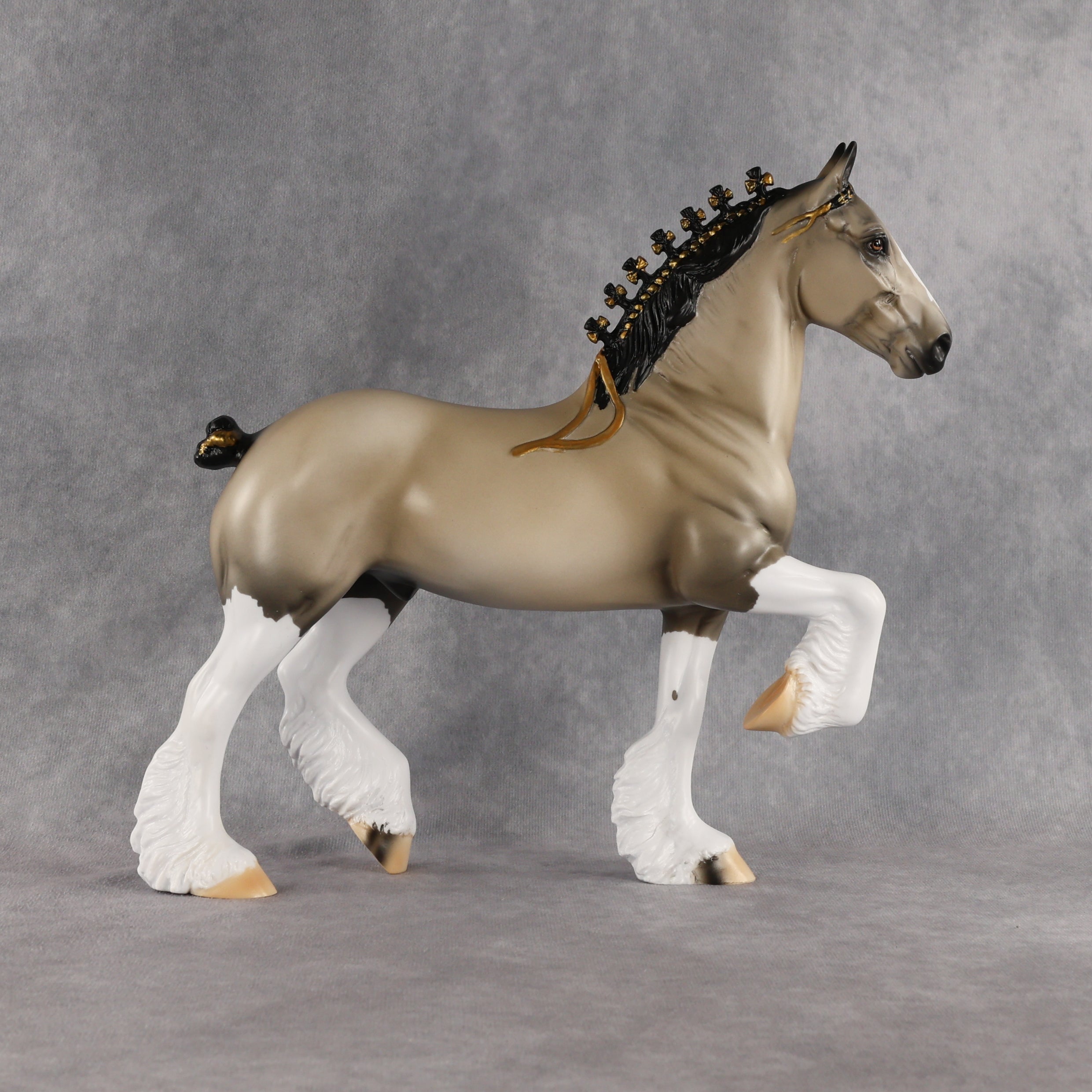 Ashen Willow OOAK Trotting Drafter by Alex Fortman EQ26