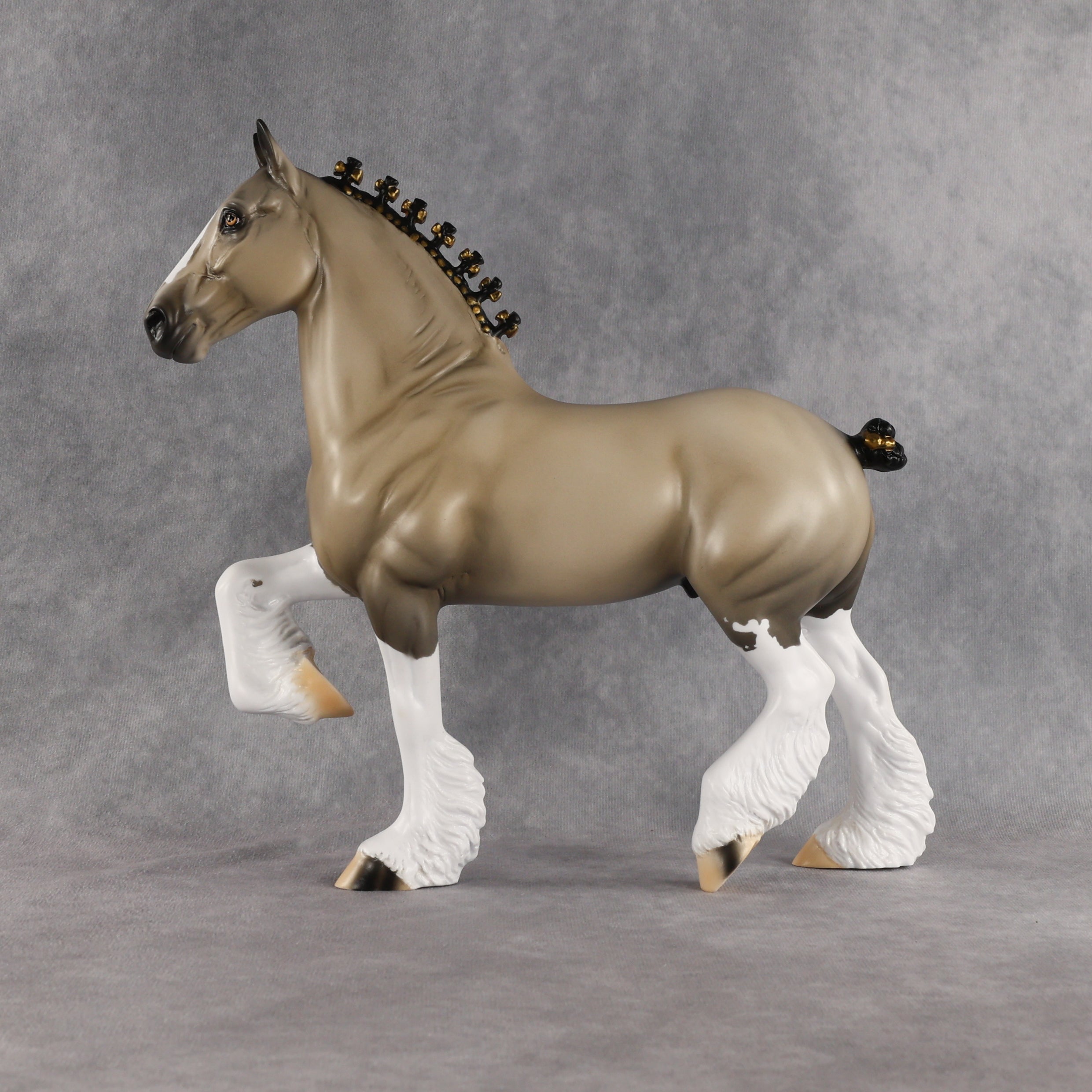 Ashen Willow OOAK Trotting Drafter by Alex Fortman EQ26