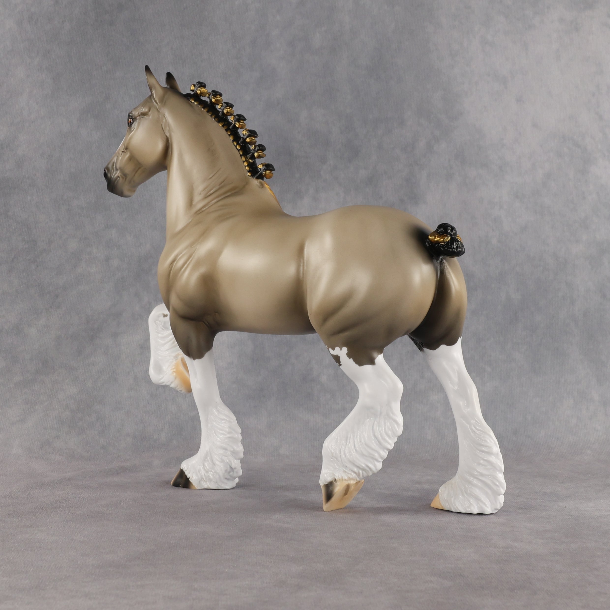 Ashen Willow OOAK Trotting Drafter by Alex Fortman EQ26