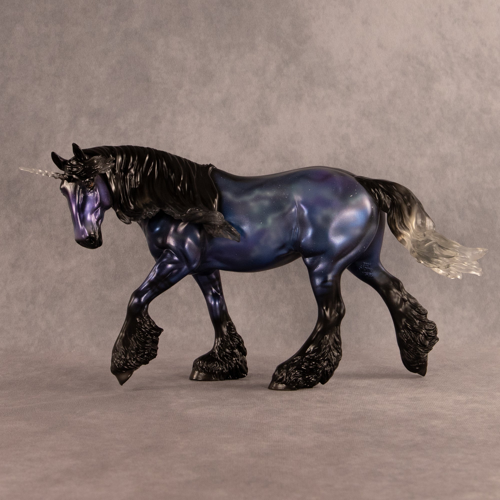 Astelle OOAK FCM Clear Irish Cob by Angela Marleau EQ26