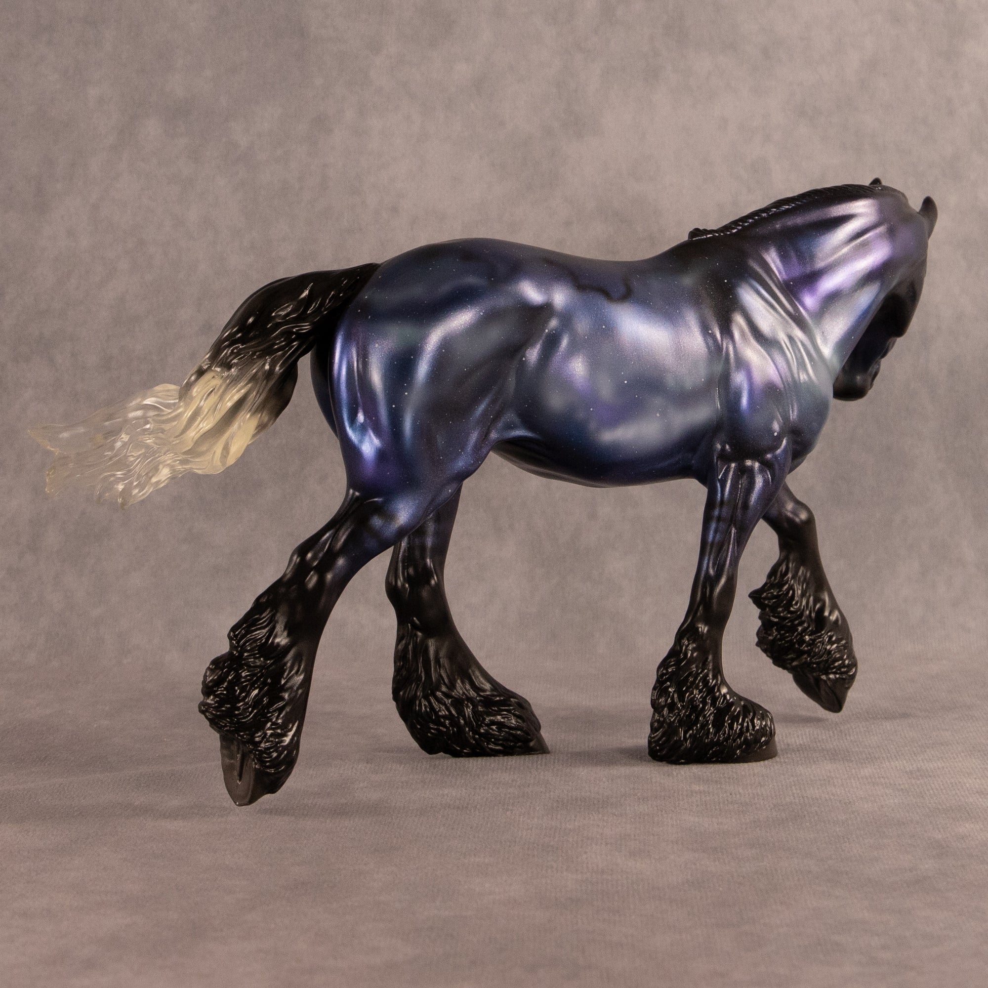 Astelle OOAK FCM Clear Irish Cob by Angela Marleau EQ26